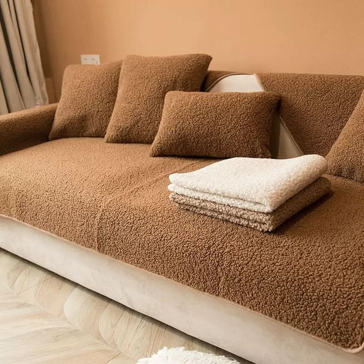 Wiśnia - Elegancka osłona, trwała pokrywa na sofę