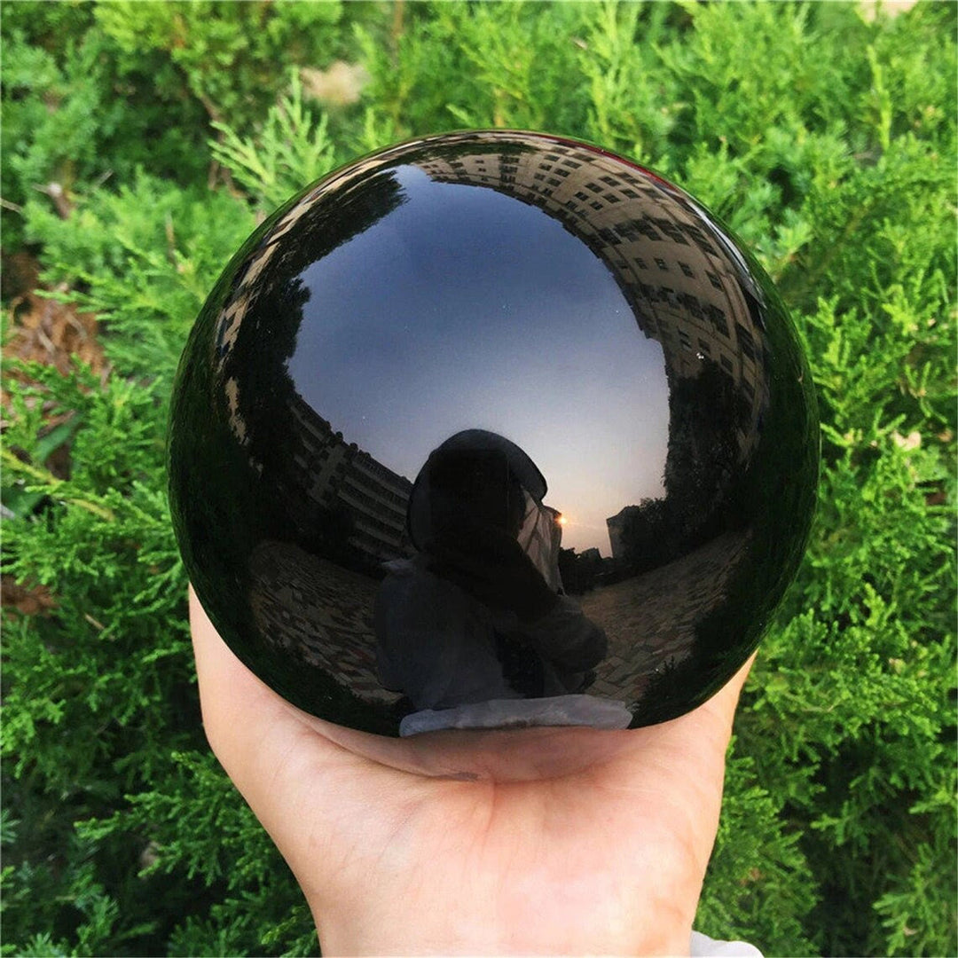 Dekoracja Kuli Kryształowej Obsidianu