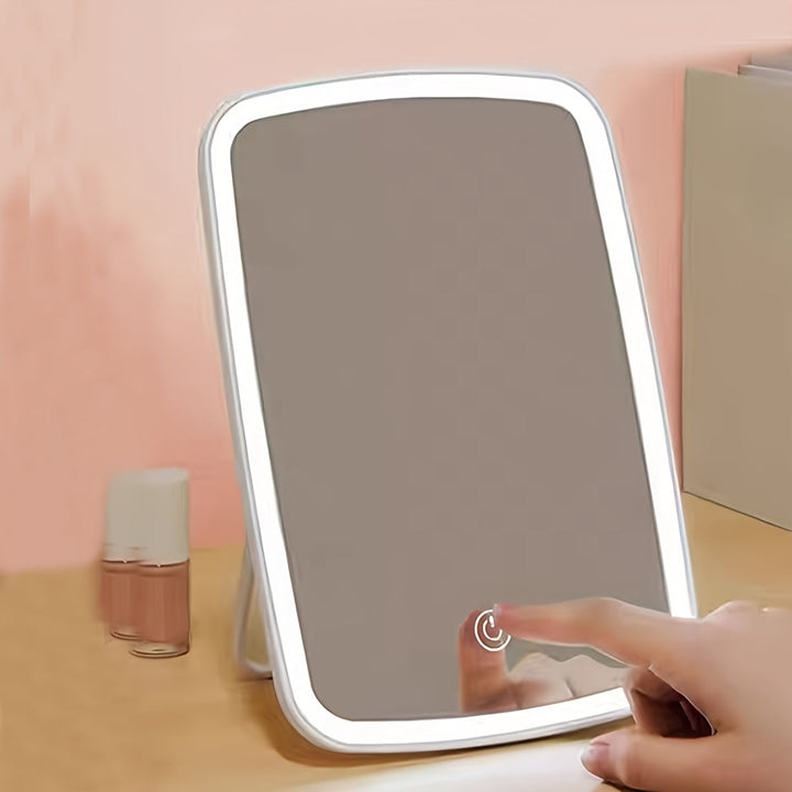 BloomMirror - Elegan lusterko do makijażu LED z ładowaniem USB