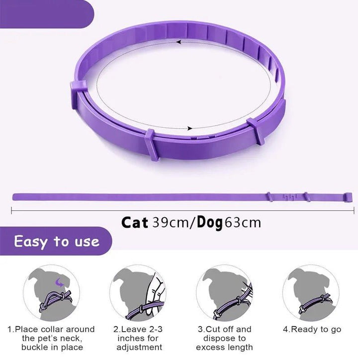 Calmdog – Naturalny Kołnierz Uspokajający dla Psów z Feromonami i Olejkami Eterycznymi