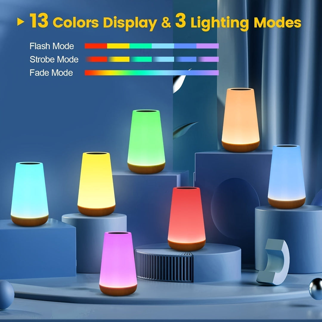 SpaceGlow – Bezprzewodowa Lampa LED Nocna z Timerem