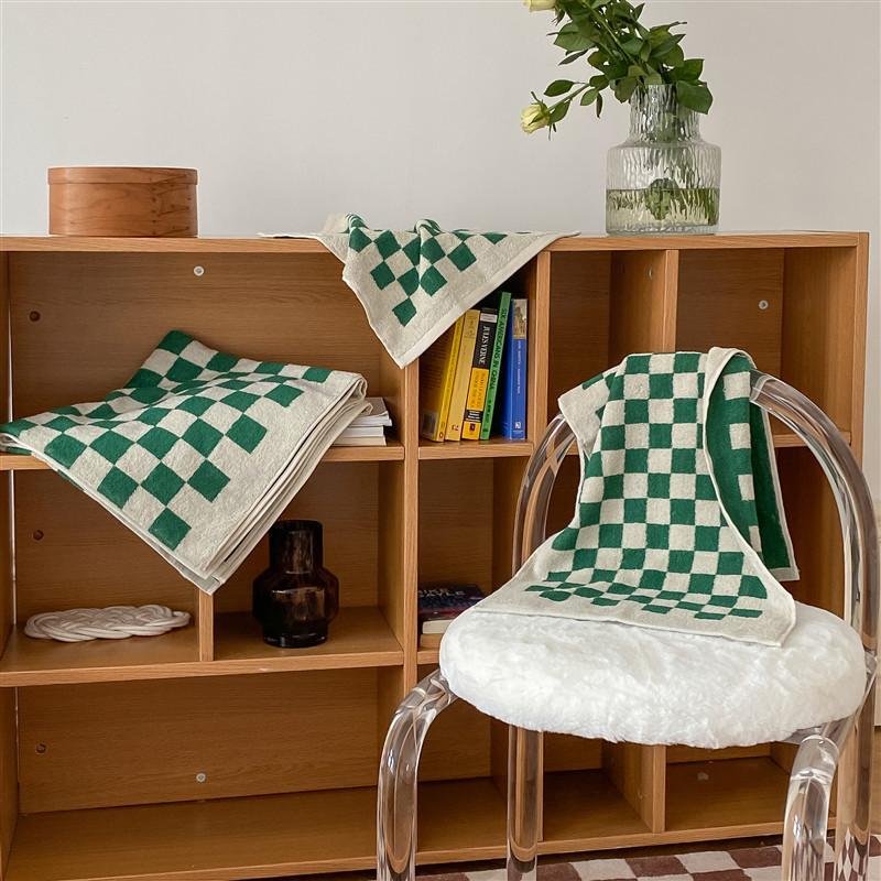 Kolekcja Ręczników Checkerboard Plus