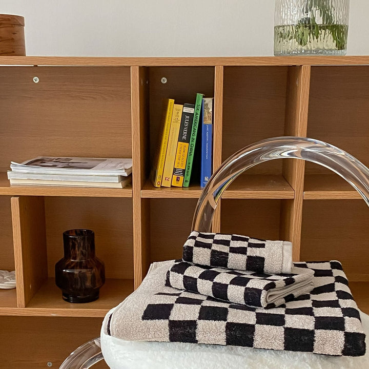 Kolekcja Ręczników Checkerboard Plus