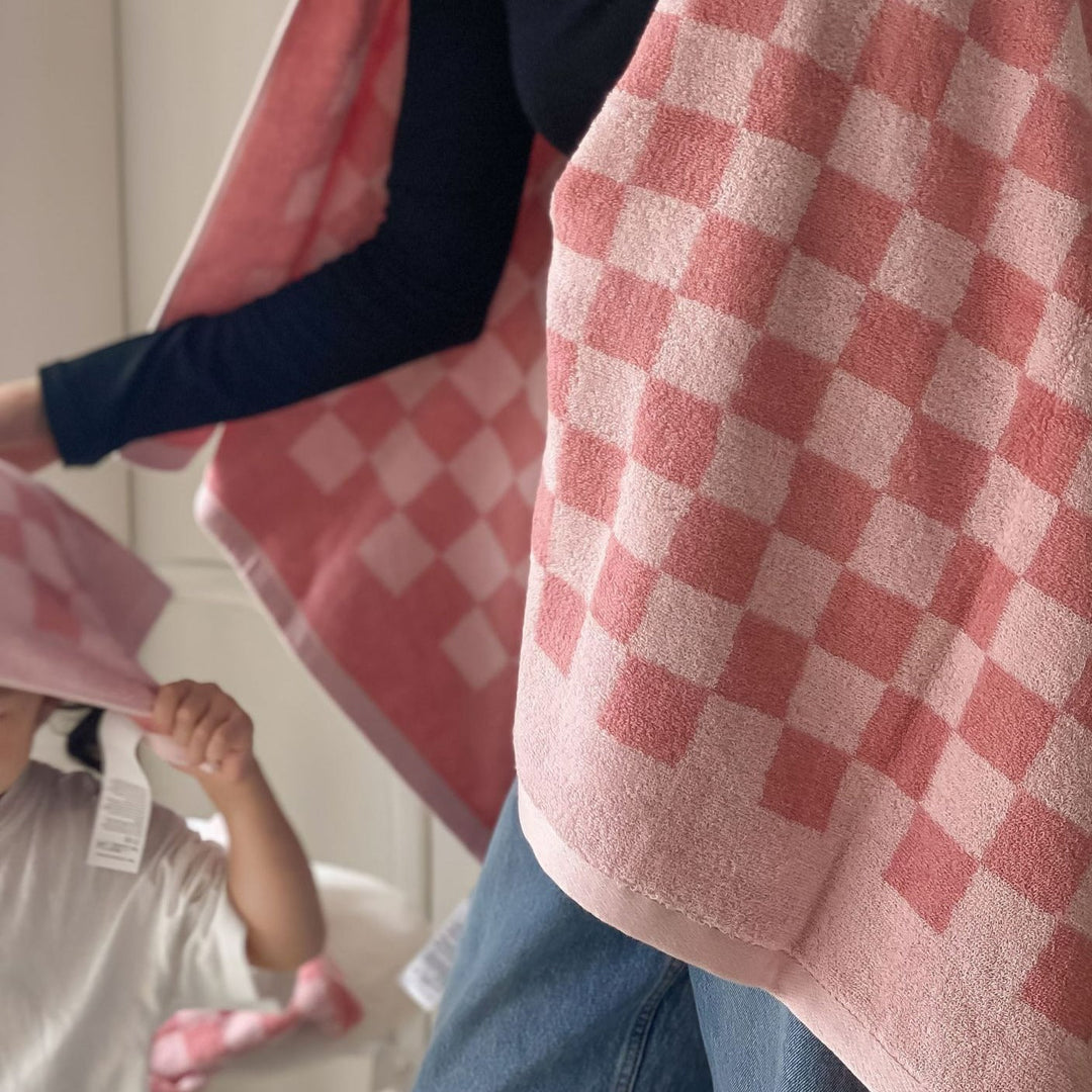 Kolekcja Ręczników Checkerboard Plus