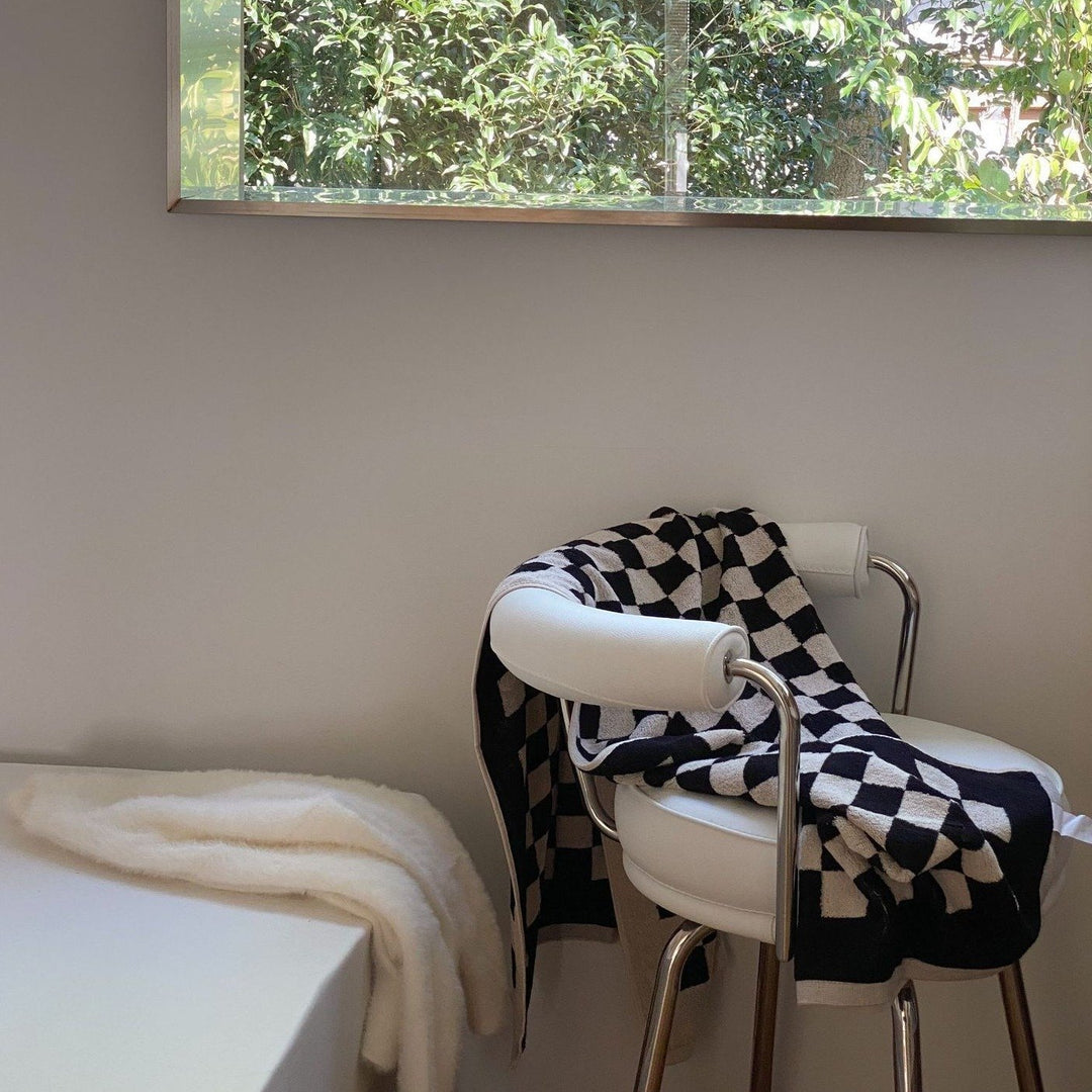 Kolekcja Ręczników Checkerboard Plus