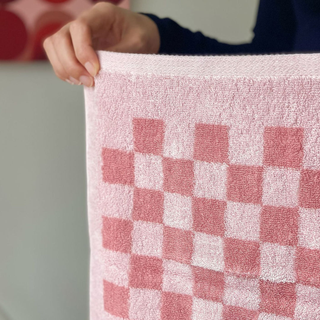 Kolekcja Ręczników Checkerboard Plus