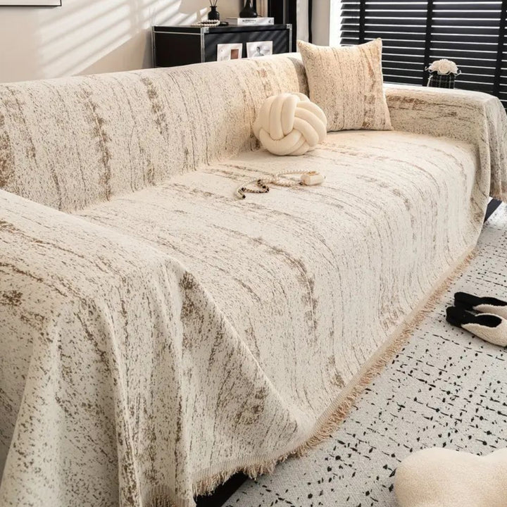 CHENILUX – Elegancki Pokrowiec na Sofę z Chenille dla Ochrony i Stylu