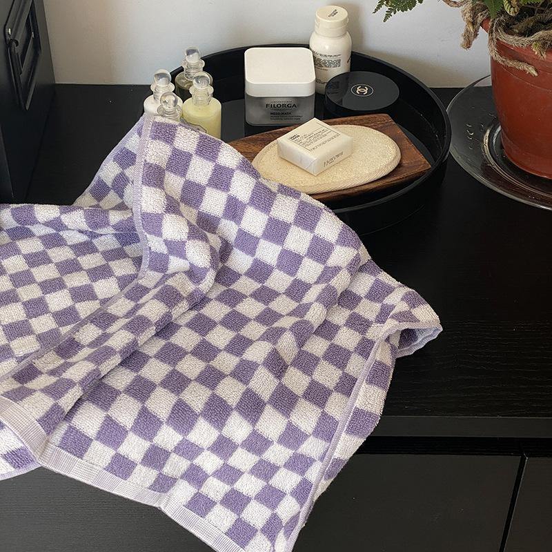 Klasyczna Kolekcja Ręczników w Szachownicę