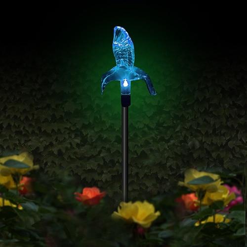 Lampy solarne LED do ogrodu "kolorowe muchy"