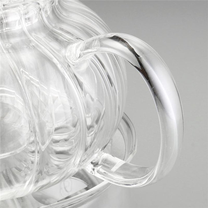 Zestaw Szklanych Dzbanków Herbacianych Crystal Clear