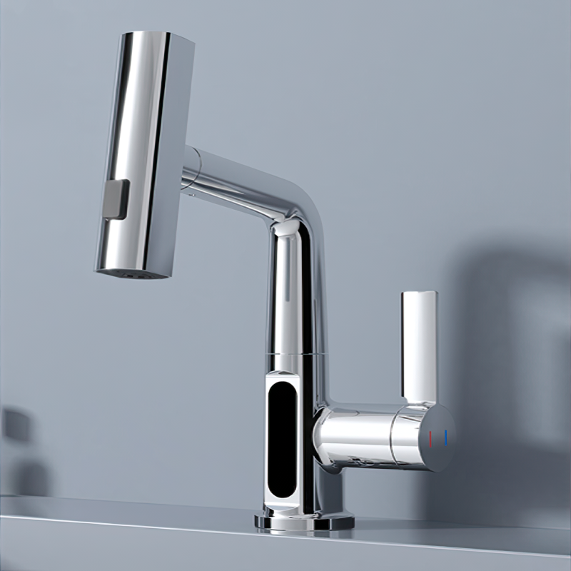 SmartFaucet Pro: Inteligentny kran z wyświetlaczem cyfrowym