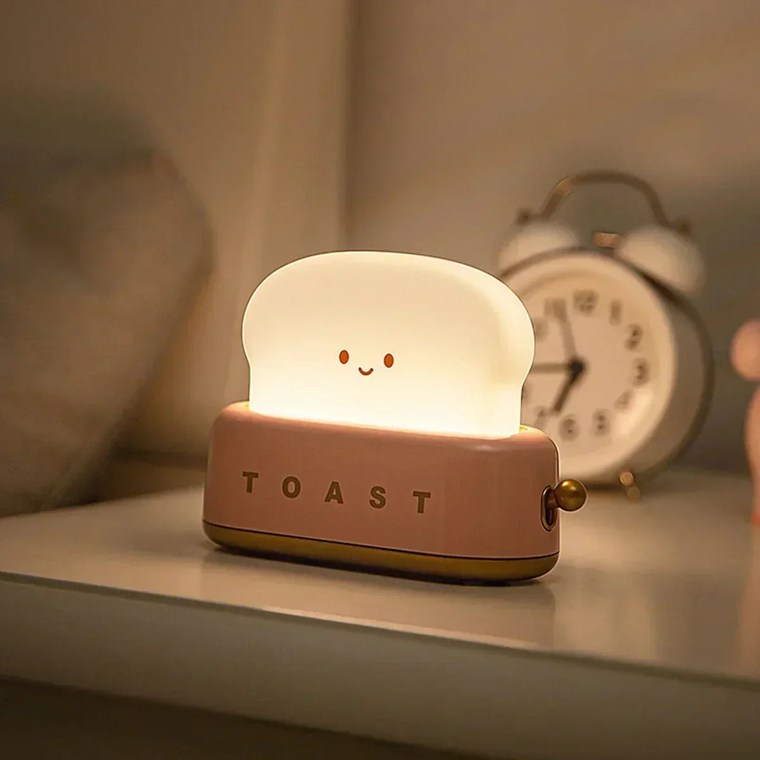 Urocza Nocna Lampa Toast - ToastieGlow