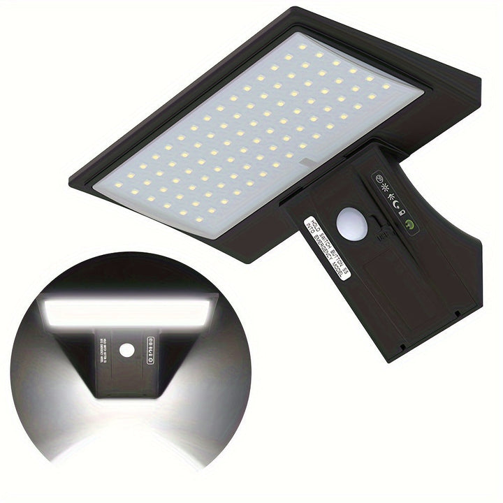SmartSolar - Solarna lampa LED na zewnątrz z czujnikiem ruchu - dożywotnia darmowa energia świetlna