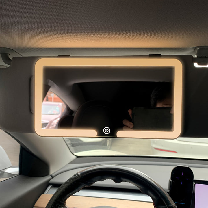 GlowMirror – Lusterko do makijażu z przyciemnieniem i ładowaniem USB