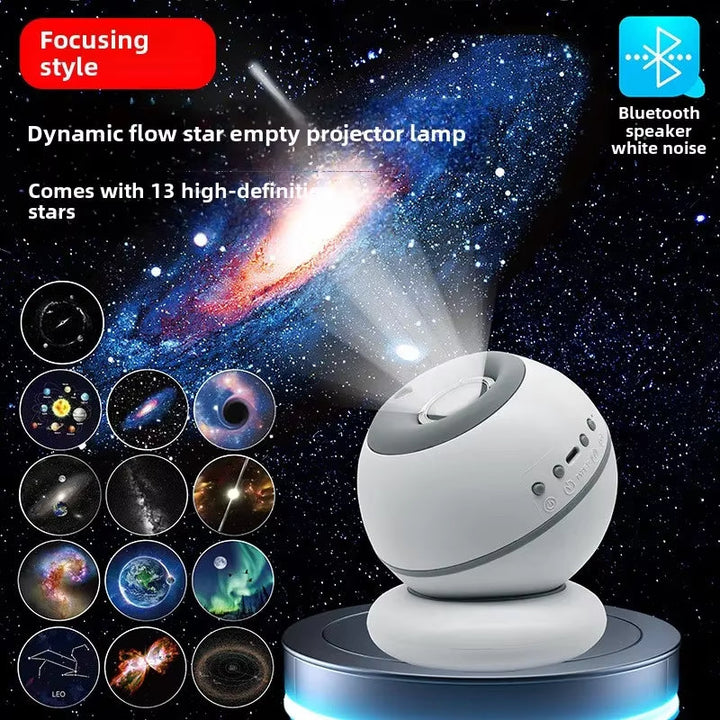 Projektor Nocnej Lampy Fantasy Sky z Obracającym Się Światłem
