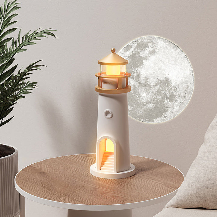 Lampa Bluetooth Głośnik Latarnia Księżycowy Cień Światło Ambientalne Najlepszy Prezent