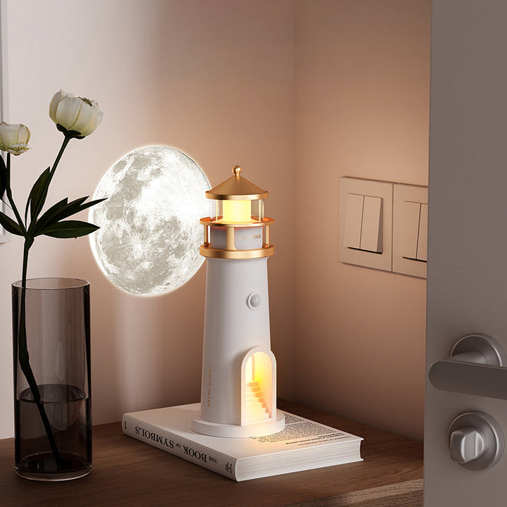 Lampa Bluetooth Głośnik Latarnia Księżycowy Cień Światło Ambientalne Najlepszy Prezent