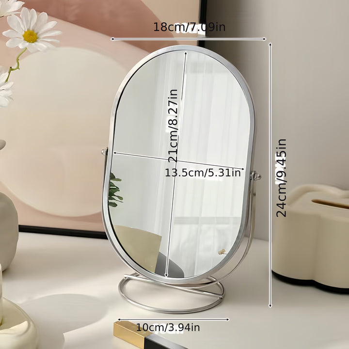 Lustro do makijażu 360° – Eleganckie lustro do każdego kąta