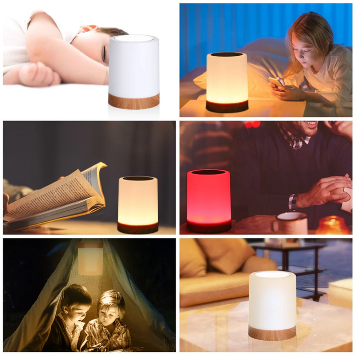 Świeczka Nocna z Regulacją Jasności o Eleganckim Designie - LuxeTouch