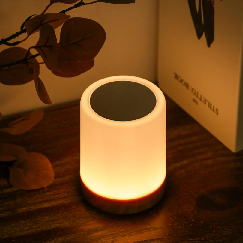 Świeczka Nocna z Regulacją Jasności o Eleganckim Designie - LuxeTouch