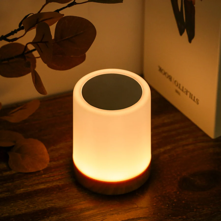 Świeczka Nocna z Regulacją Jasności o Eleganckim Designie - LuxeTouch
