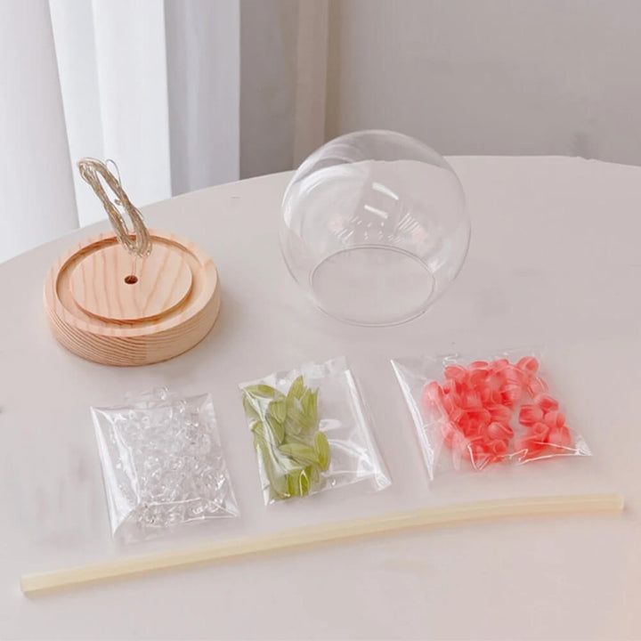 DIY Mini Tulipany Nocne Lampki
