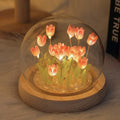 DIY Mini Tulipany Nocne Lampki