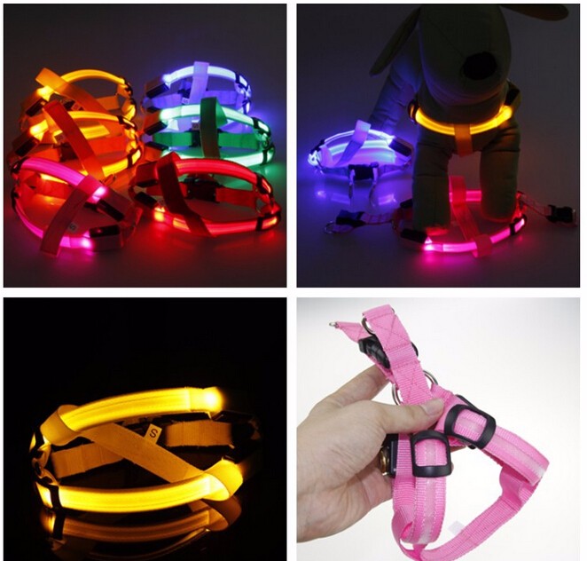 Szelki dla psa z LED - Glow&amp;Go