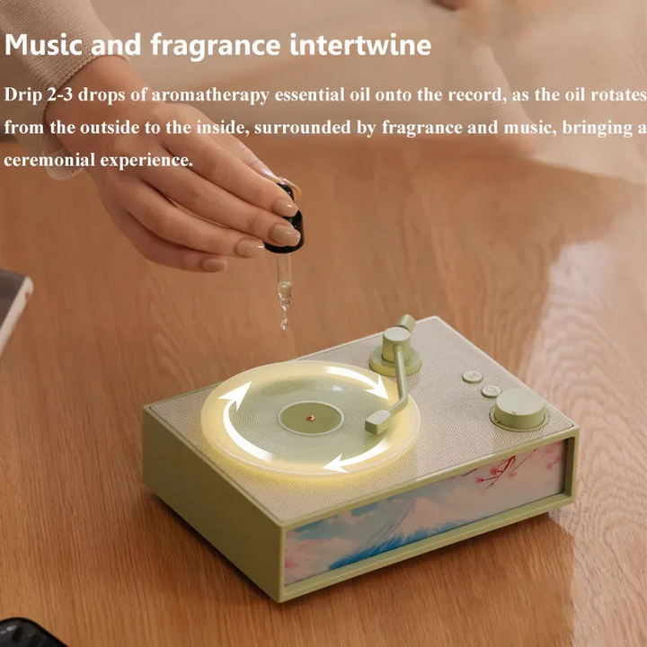 Głośnik Bluetooth z Aromaterapią i Nocną Lampką