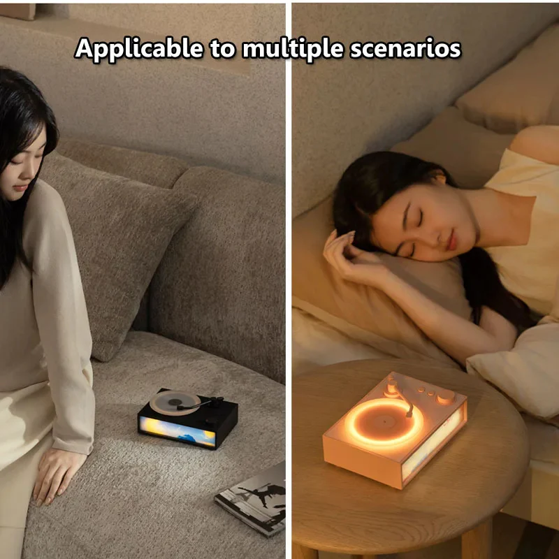 Głośnik Bluetooth z Aromaterapią i Nocną Lampką