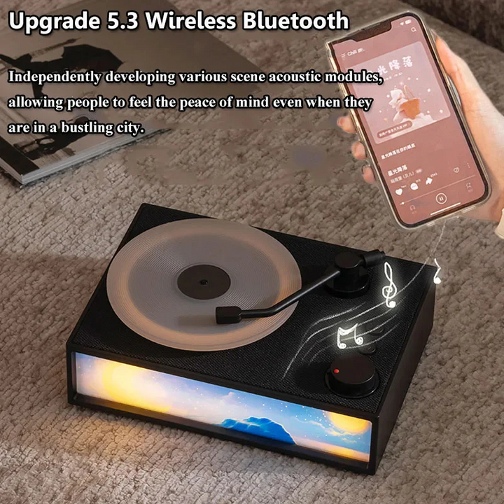 Głośnik Bluetooth z Aromaterapią i Nocną Lampką
