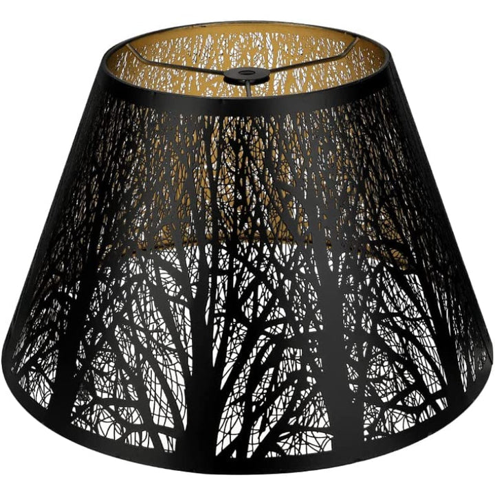 Średni klosz, klosz w kształcie beczki z tkaniny do lampy stołowej i podłogowej, 7x13x7.8 cala, naturalny wentylowany len, ręcznie robiony, pajęczyna (biała)