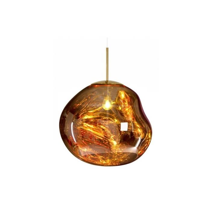 Dynamiczna Lampa Sufitowa LED z Akrylu z Lustrzanym Wykończeniem
