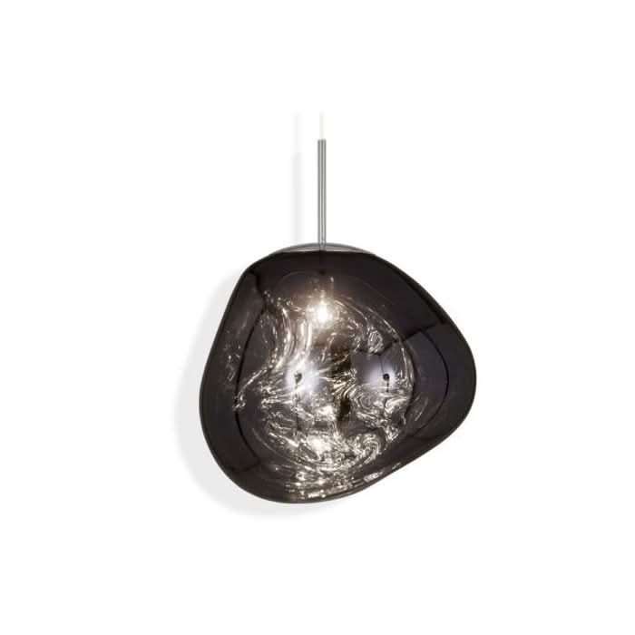 Dynamiczna Lampa Sufitowa LED z Akrylu z Lustrzanym Wykończeniem