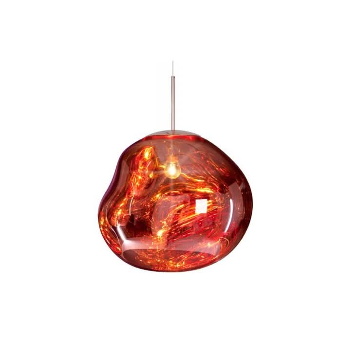 Dynamiczna Lampa Sufitowa LED z Akrylu z Lustrzanym Wykończeniem
