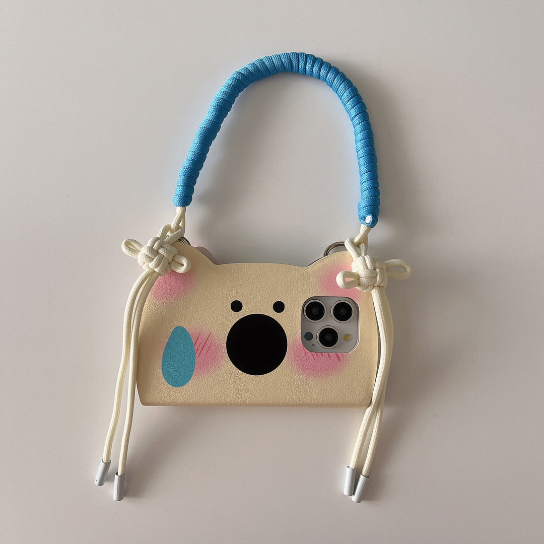 Etui na telefon Flip-Phone w stylu Insta z rysunkiem Westie