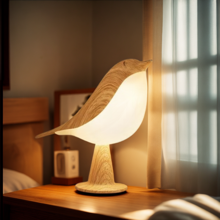 LumiNest Miękka Lampa Nocna | Urocza lampa, która uspokaja i upiększa Twoją przestrzeń