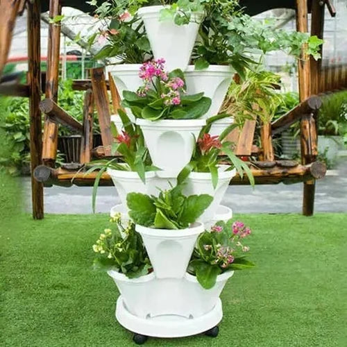 Ogród pionowy - PlantStack - Oszczędność miejsca - Zielone rozwiązanie