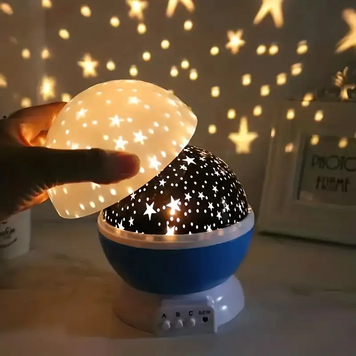Lampa Nocna Projektor Gwiazd - Luna