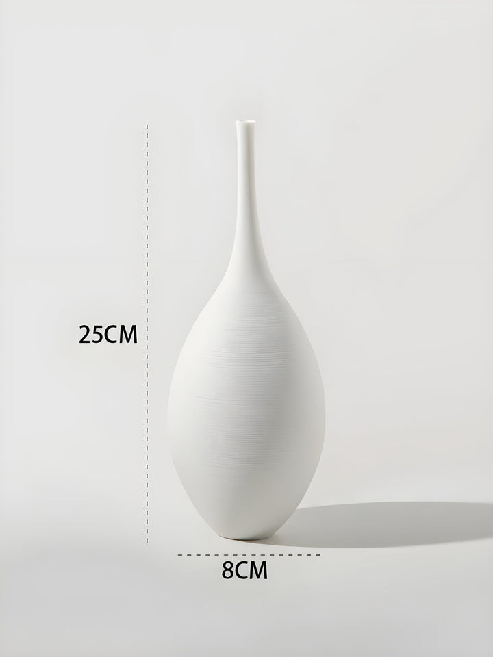Minimalistyczny Ręcznie Wykonany Ceramiczny Wazon Zen