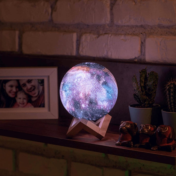 Lampa Galaktyczna SterrenGlans – LED Nocna Lampa z Dotykowym Sterowaniem |