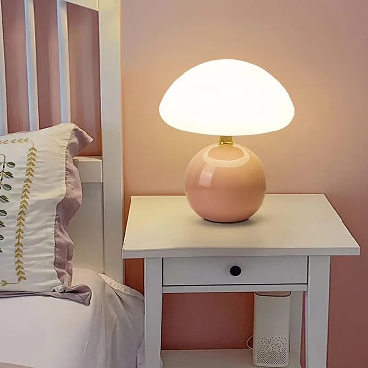 Francuska Lampa Grzybowa