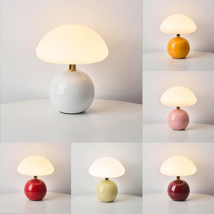 Francuska Lampa Grzybowa