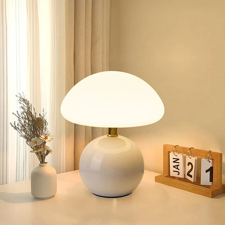 Francuska Lampa Grzybowa