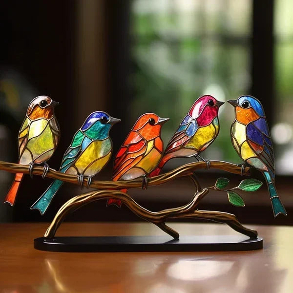 VitraGlow Ręcznie Wykonany Kolorowy Dekor Stołowy | Artystyczny Luksusowy Ornament