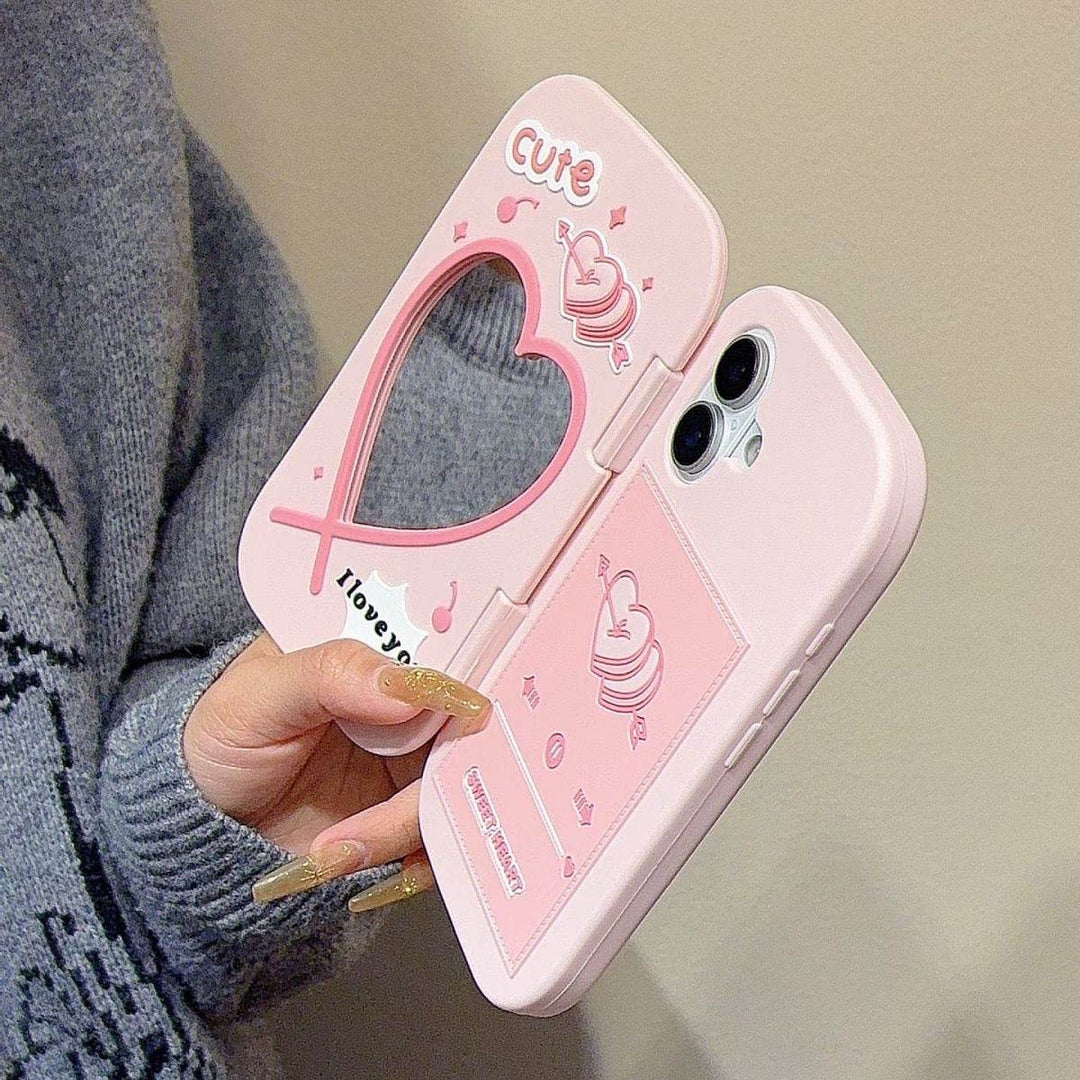 BerryGuard Silicone Mirror Case — Wszechstronna ochrona z eleganckim lustrem dla beztroskiej elegancji |