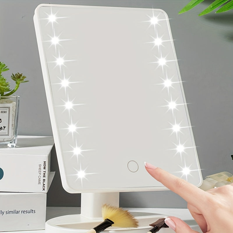 GlowPerfect - Lusterko do makijażu z 16 diodami LED