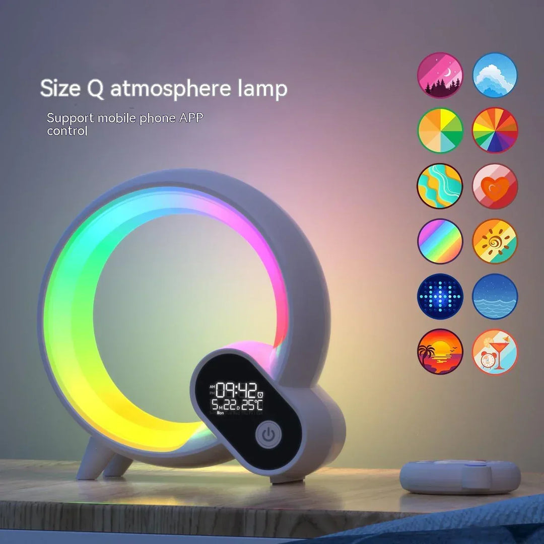 Inteligentna Nocna Lampa z Białym Szumem i Zmianą Koloru - Liora