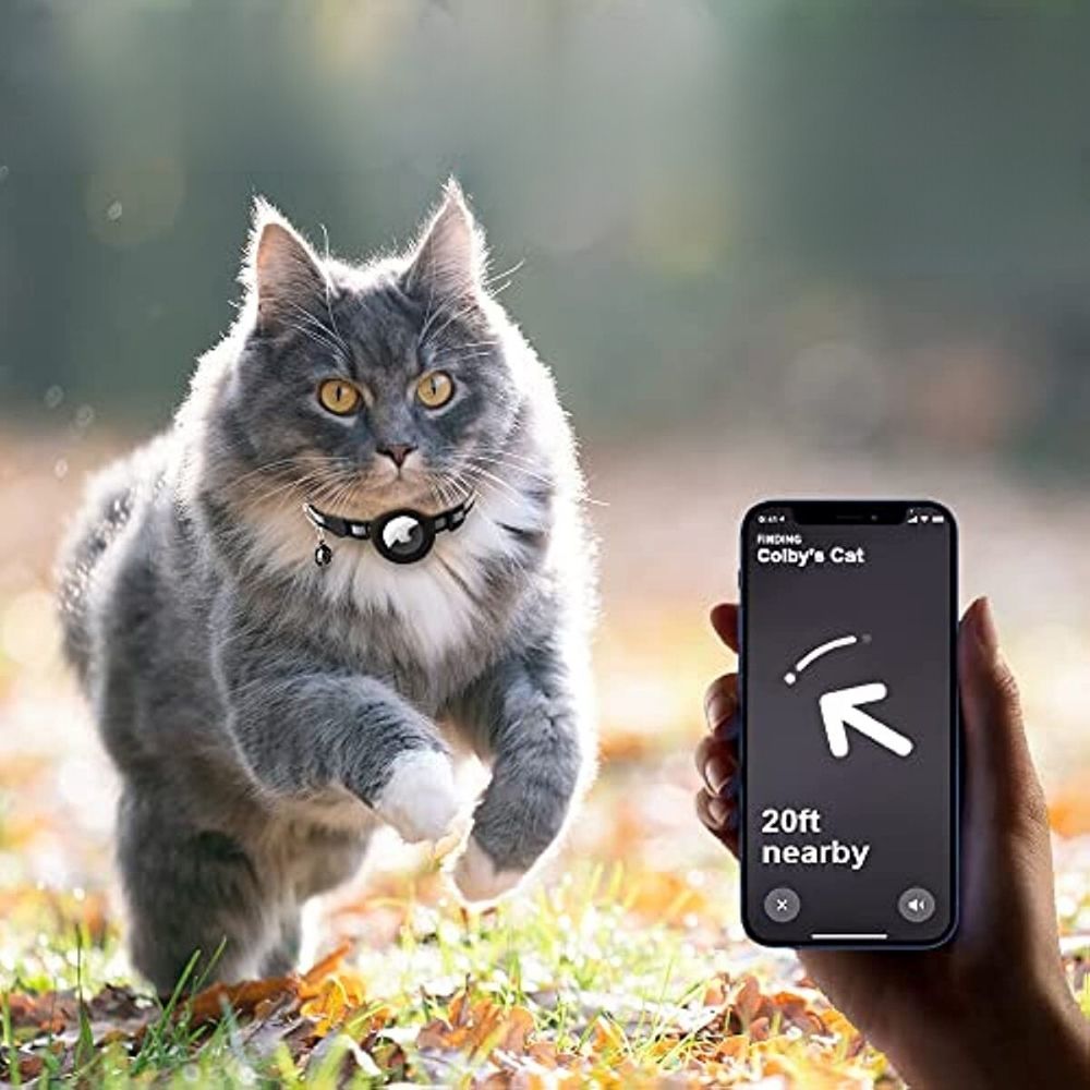 FELITRACK – Obroża GPS dla kota z odblaskowym wzorem