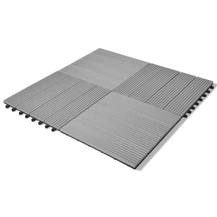 Płytki WPC 30x30cm 11szt 1m2 szare